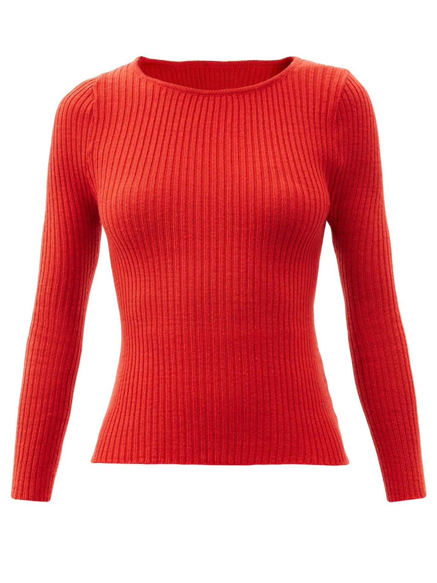 Thebe Magugu, Boat-Neck Ribbed Wool Sweater, £265