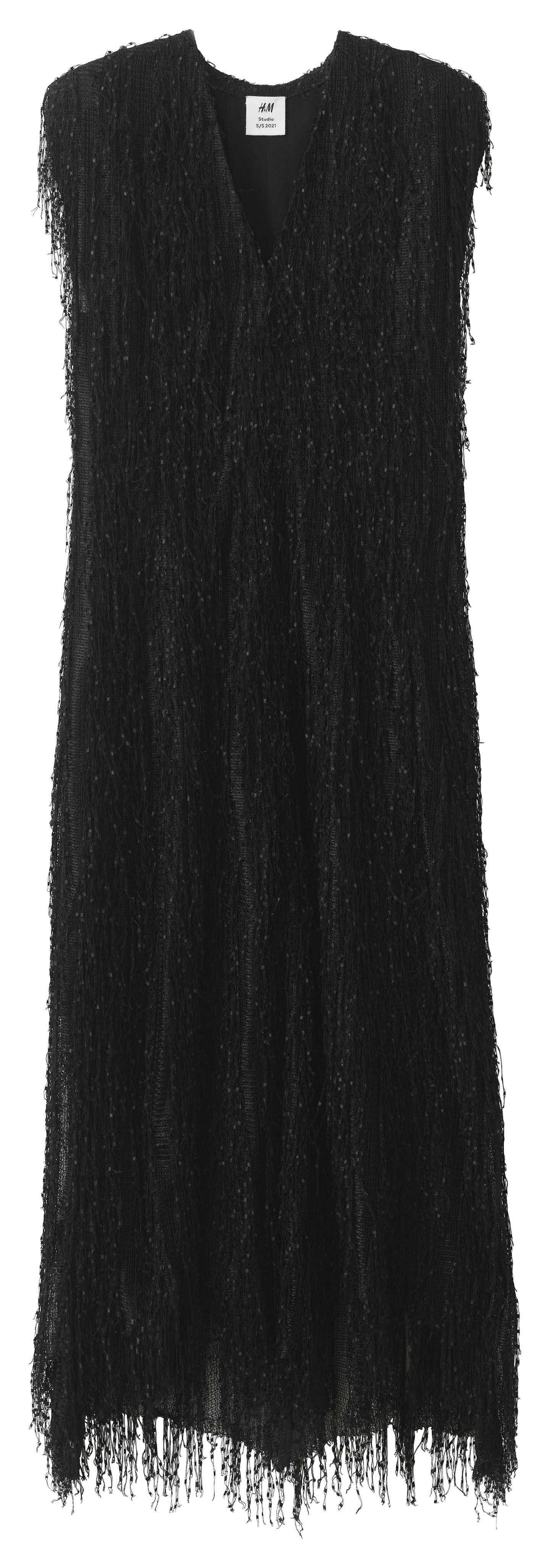 Black Fringed Dress, £99.99