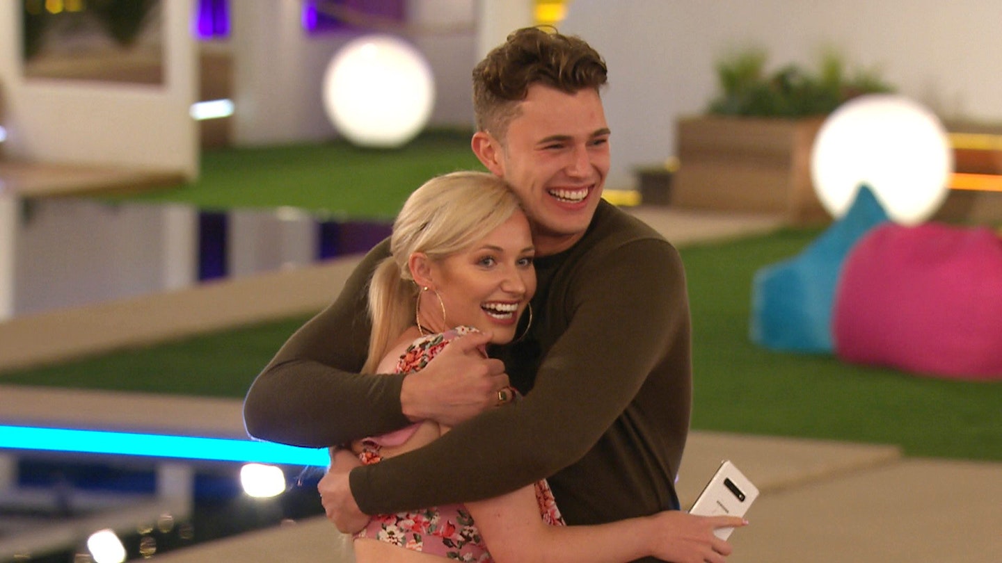 Love Island's Amy Hart and Curtis Pritchard