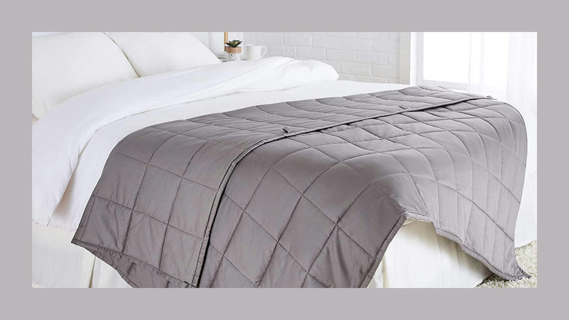 AmazonBasics All Season Cotton Weighted Blanket Review