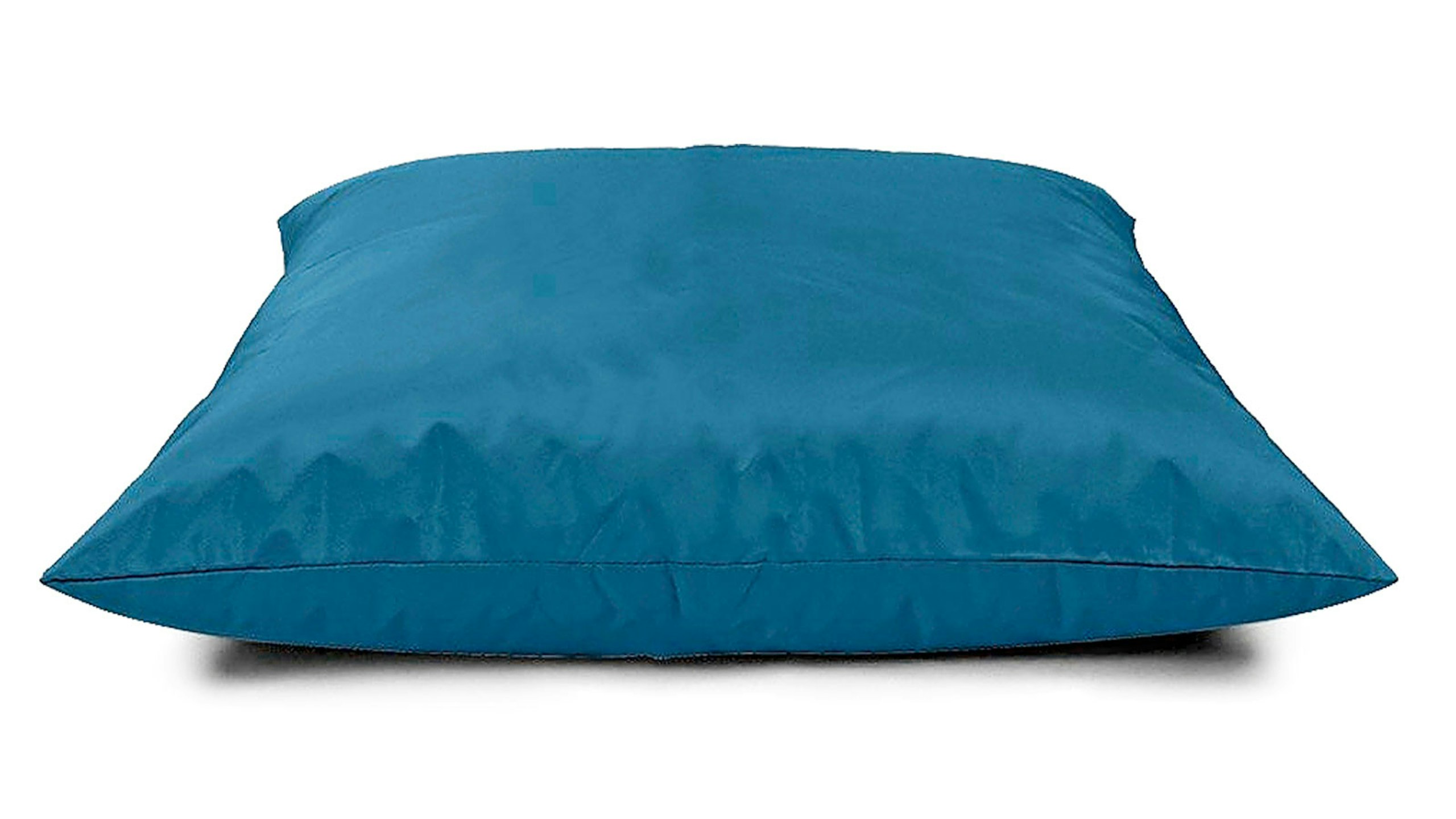 blue outdoor bean bag