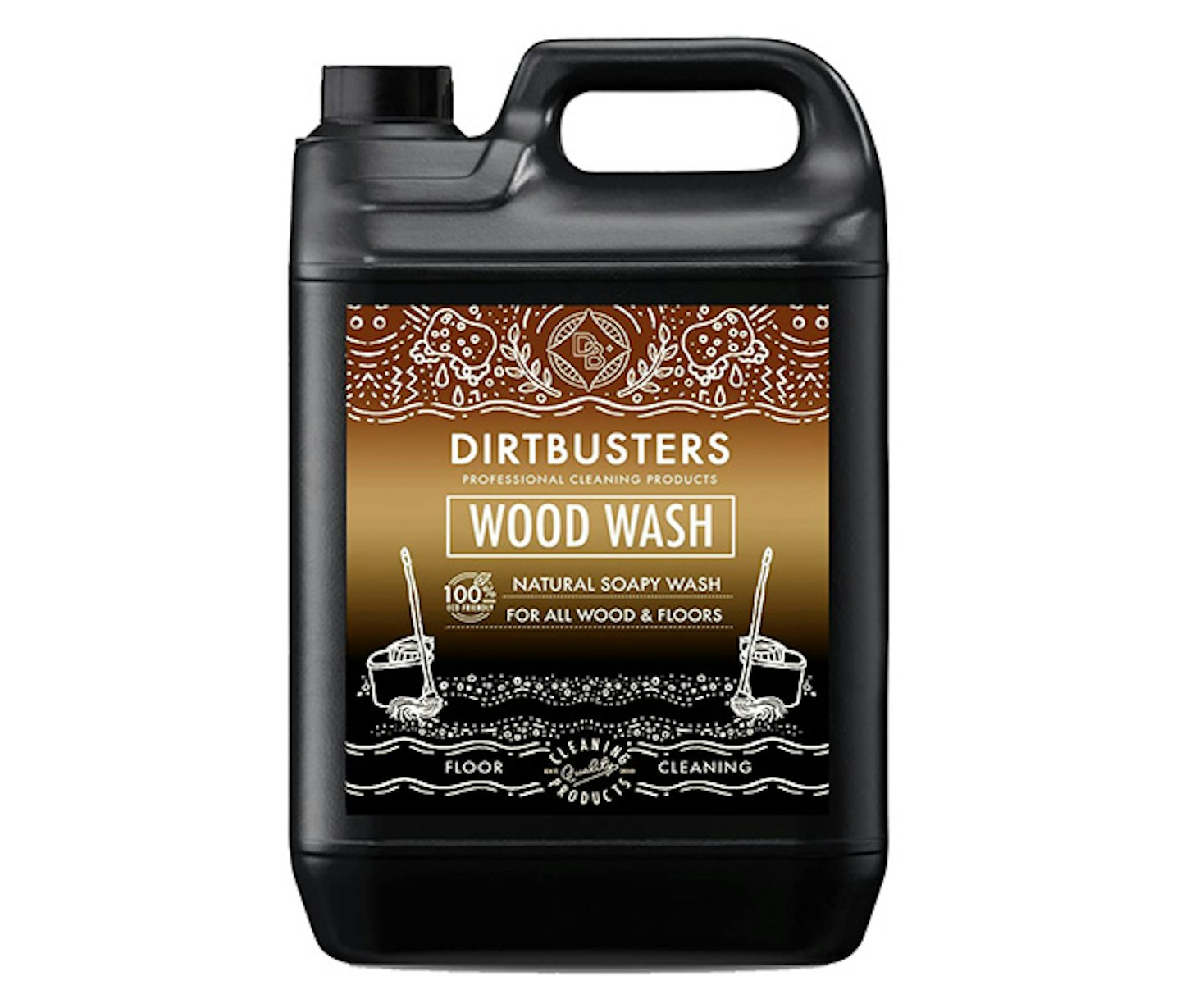 Dirtbusters Eco Wood Floor Wash Natural Soapy Wood Cleaner