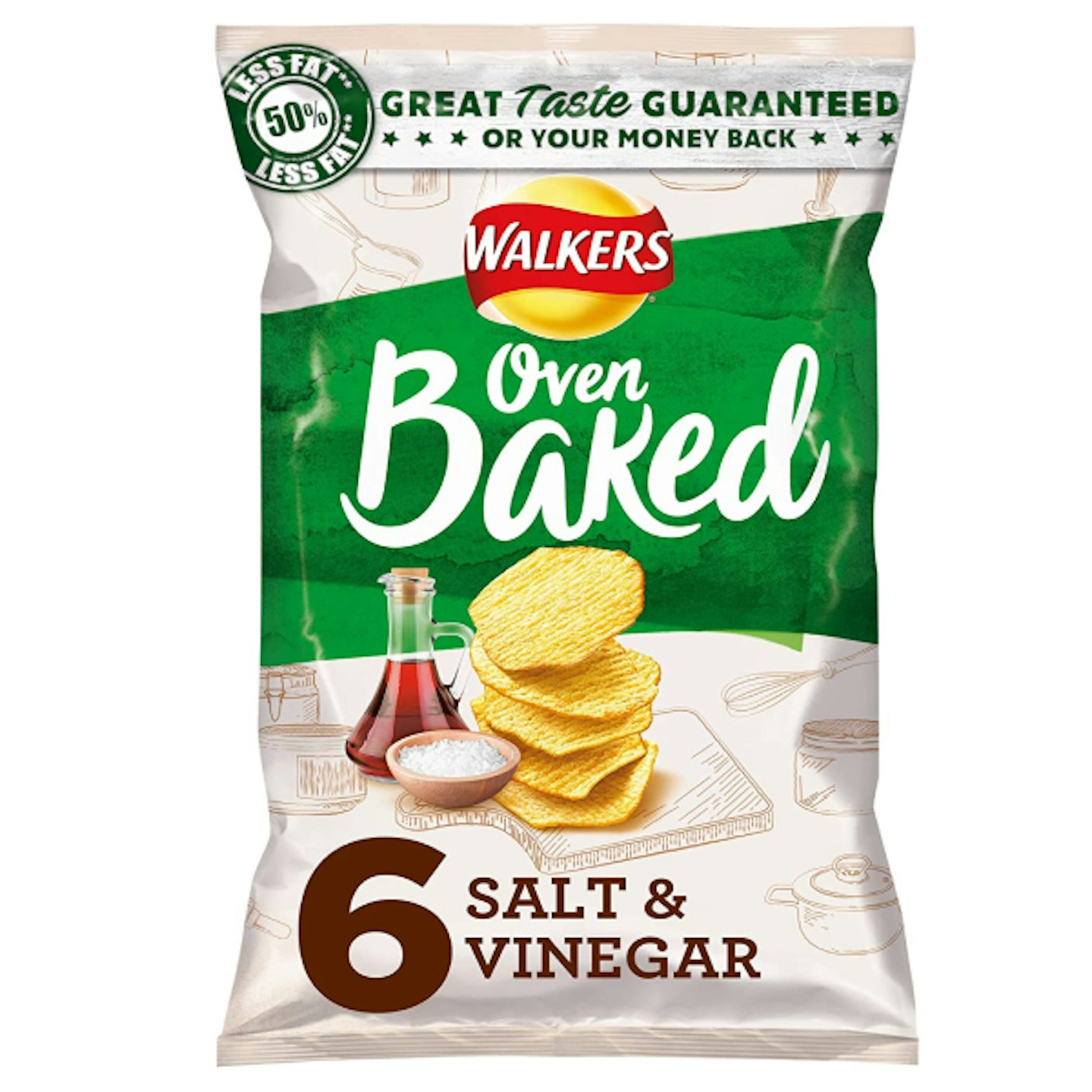 Walkers Oven Baked Salt and Vinegar