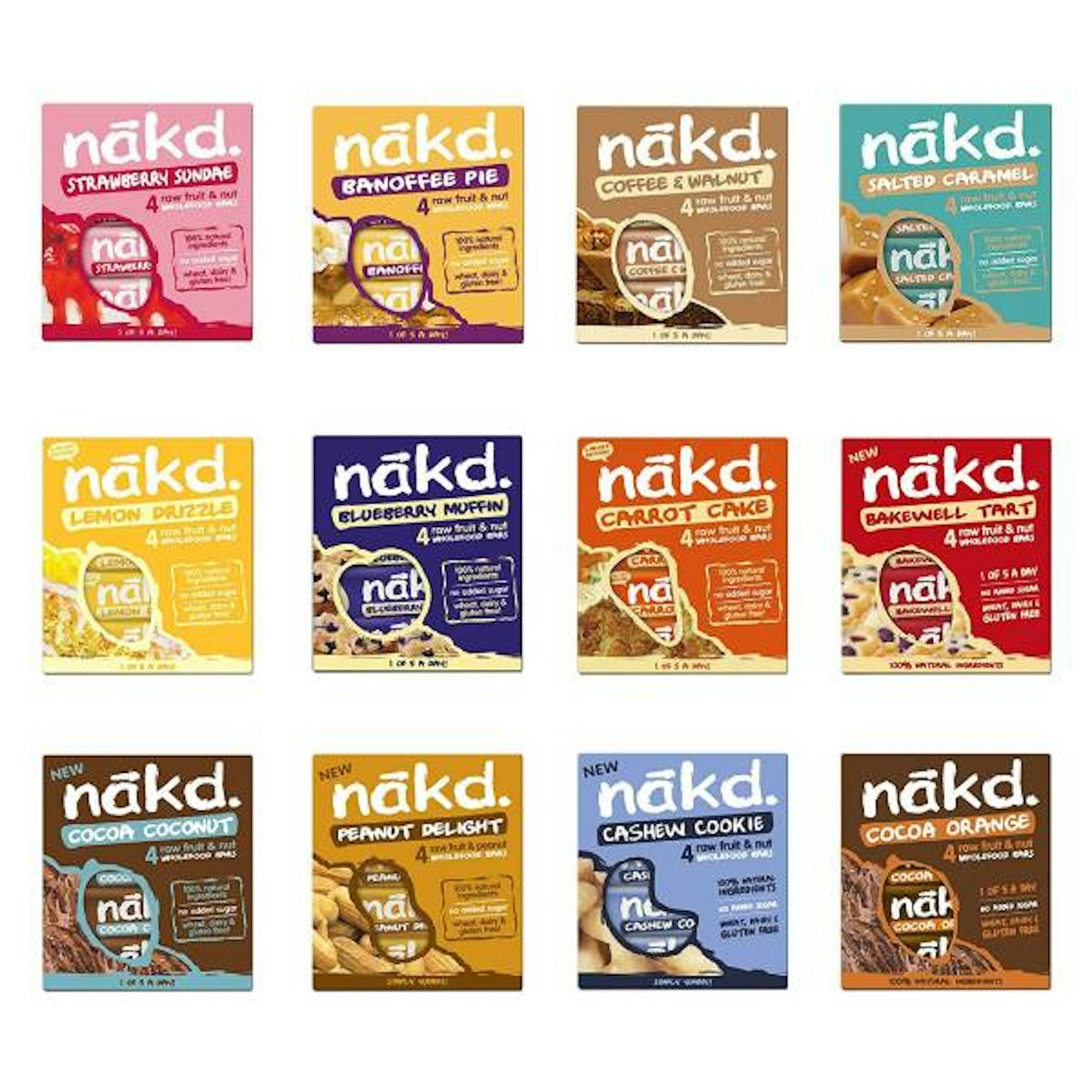 Nakd Bars selection