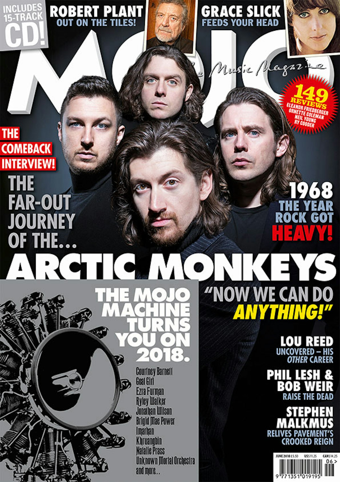 MOJO 295 – June 2018: Arctic Monkeys