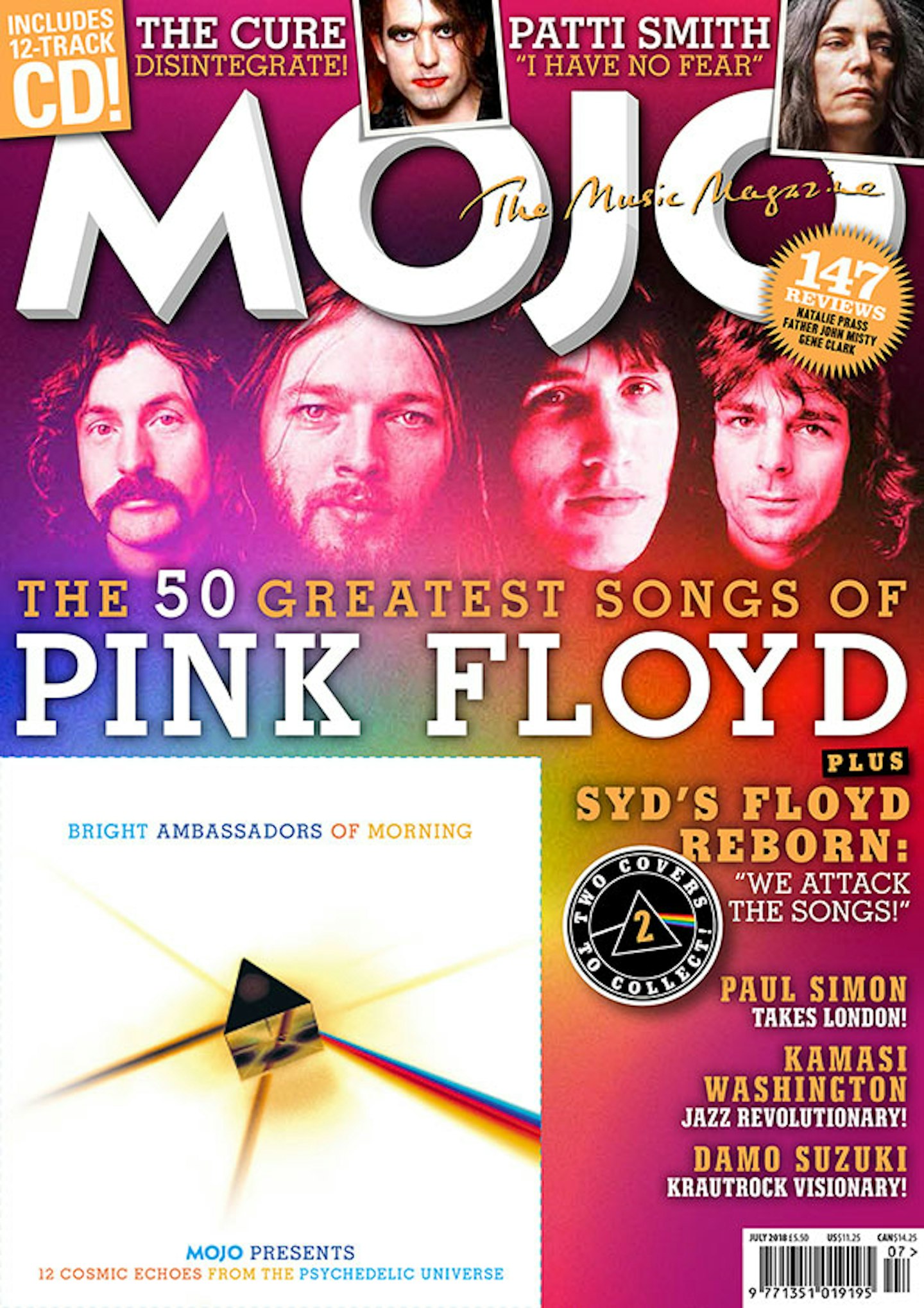 MOJO 296 – July 2018: Pink Floyd 50