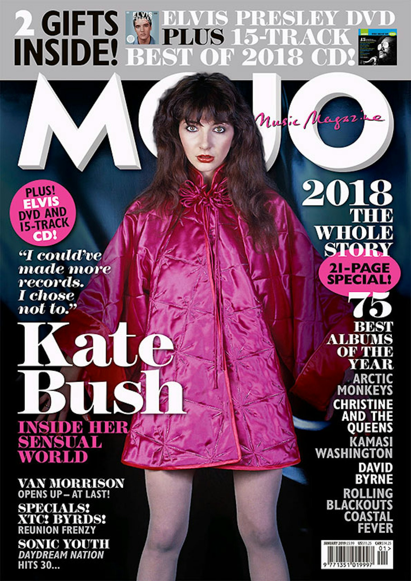 MOJO 302 – January 2019: Kate Bush