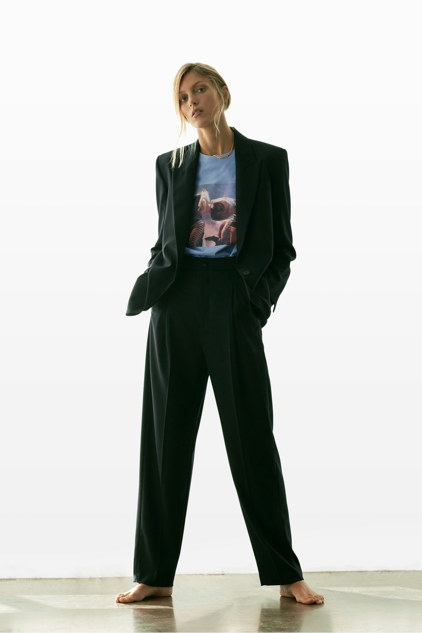 Zara, Oversized Single-Button Blazer, £69.99