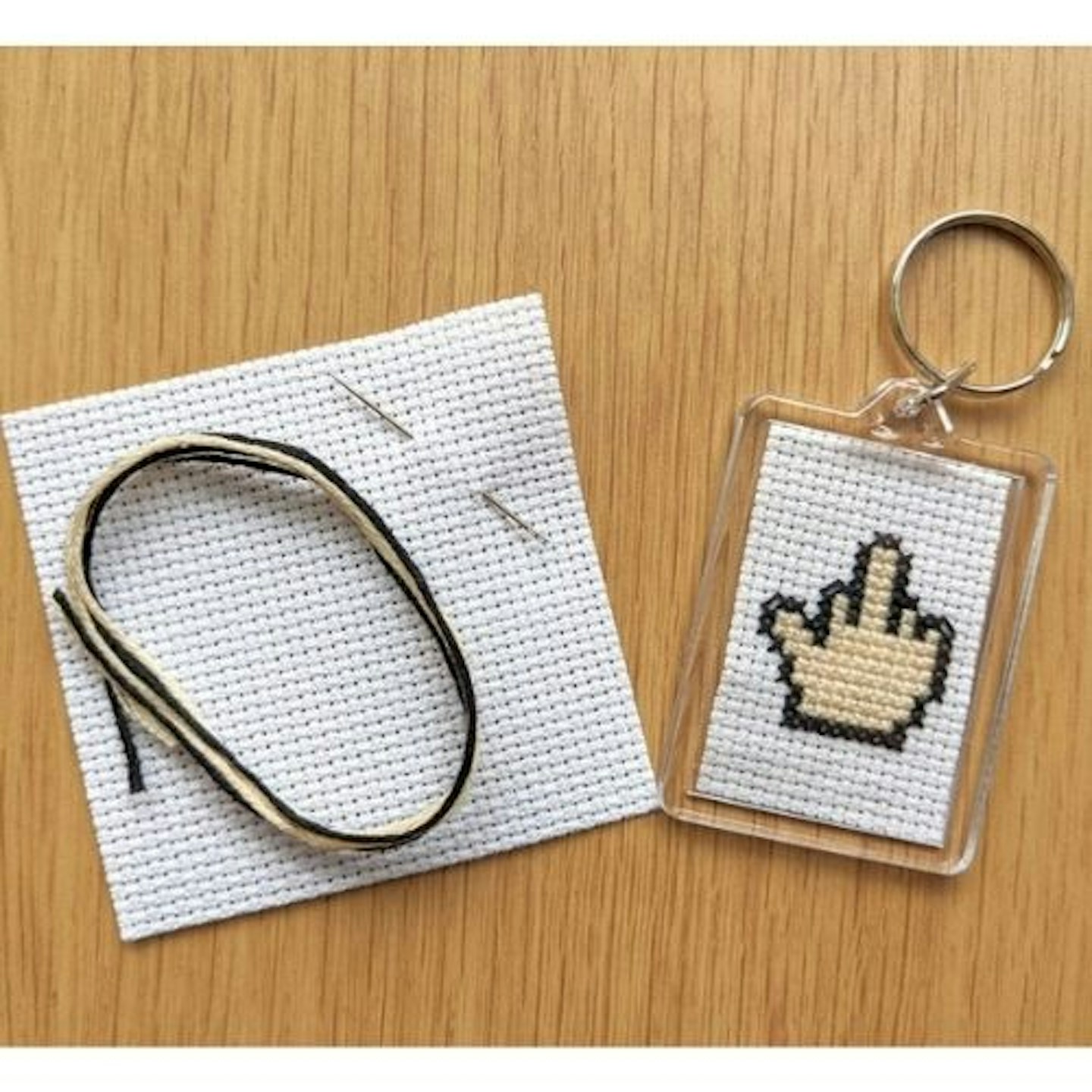 Funny Cross Stitch Kit For Adult Beginners- You Succ- Curious Twist :  : Handmade Products