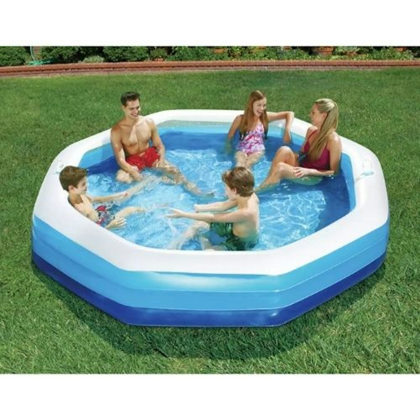 Summer Escapes 9ft Octagonal Family Paddling Pool