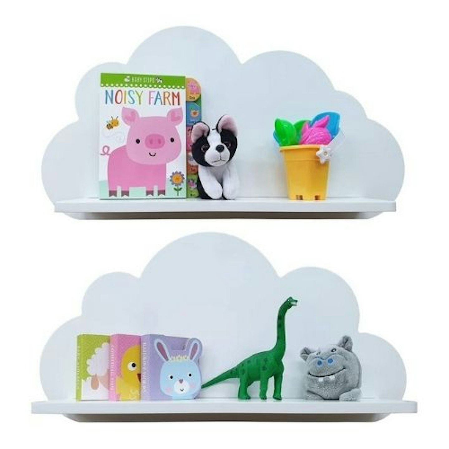 Cloud Shelves for a Childrenu2019s Nursery