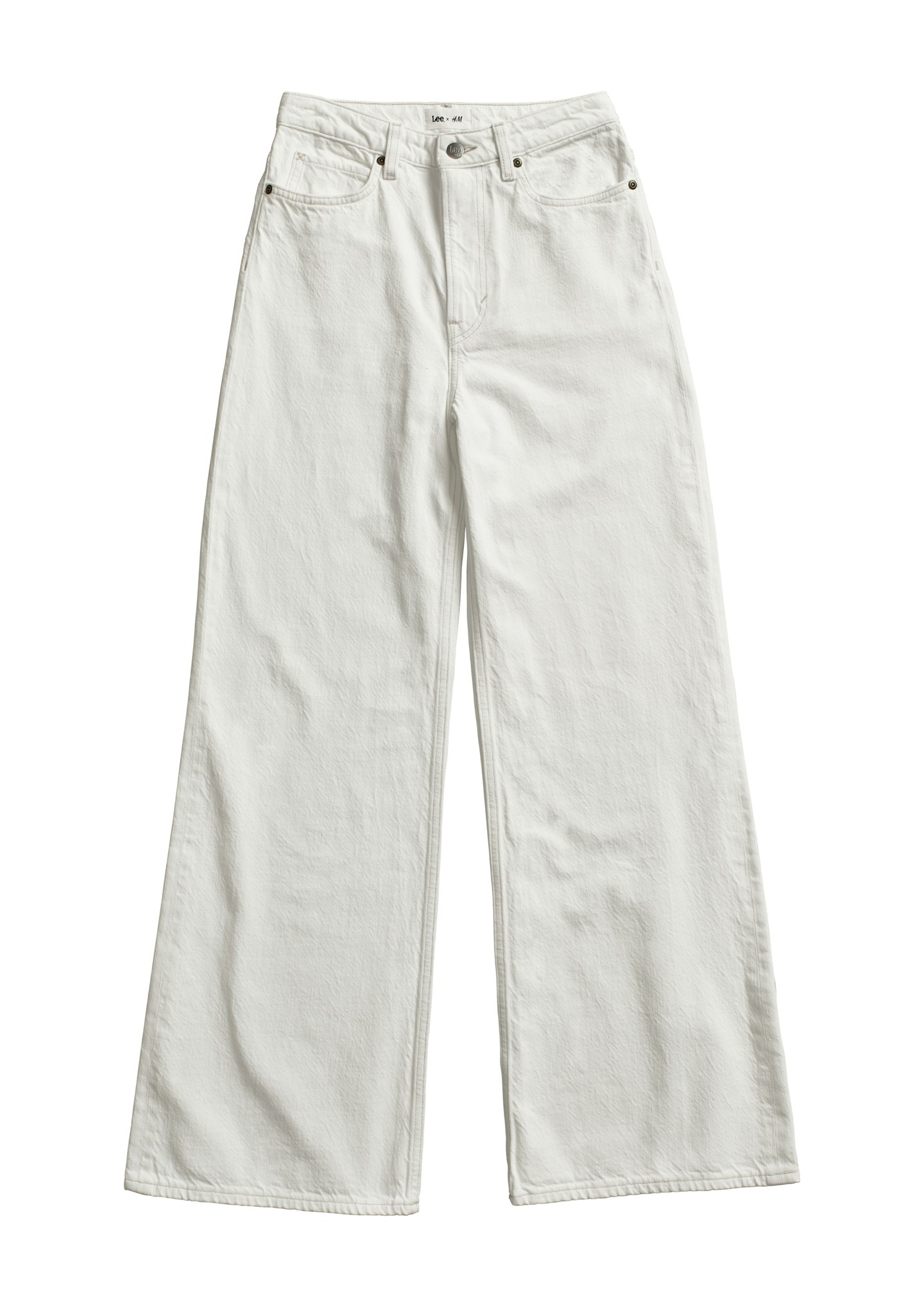 Lee X H&M, Wide Ultra High-Waist Jeans, £34.99
