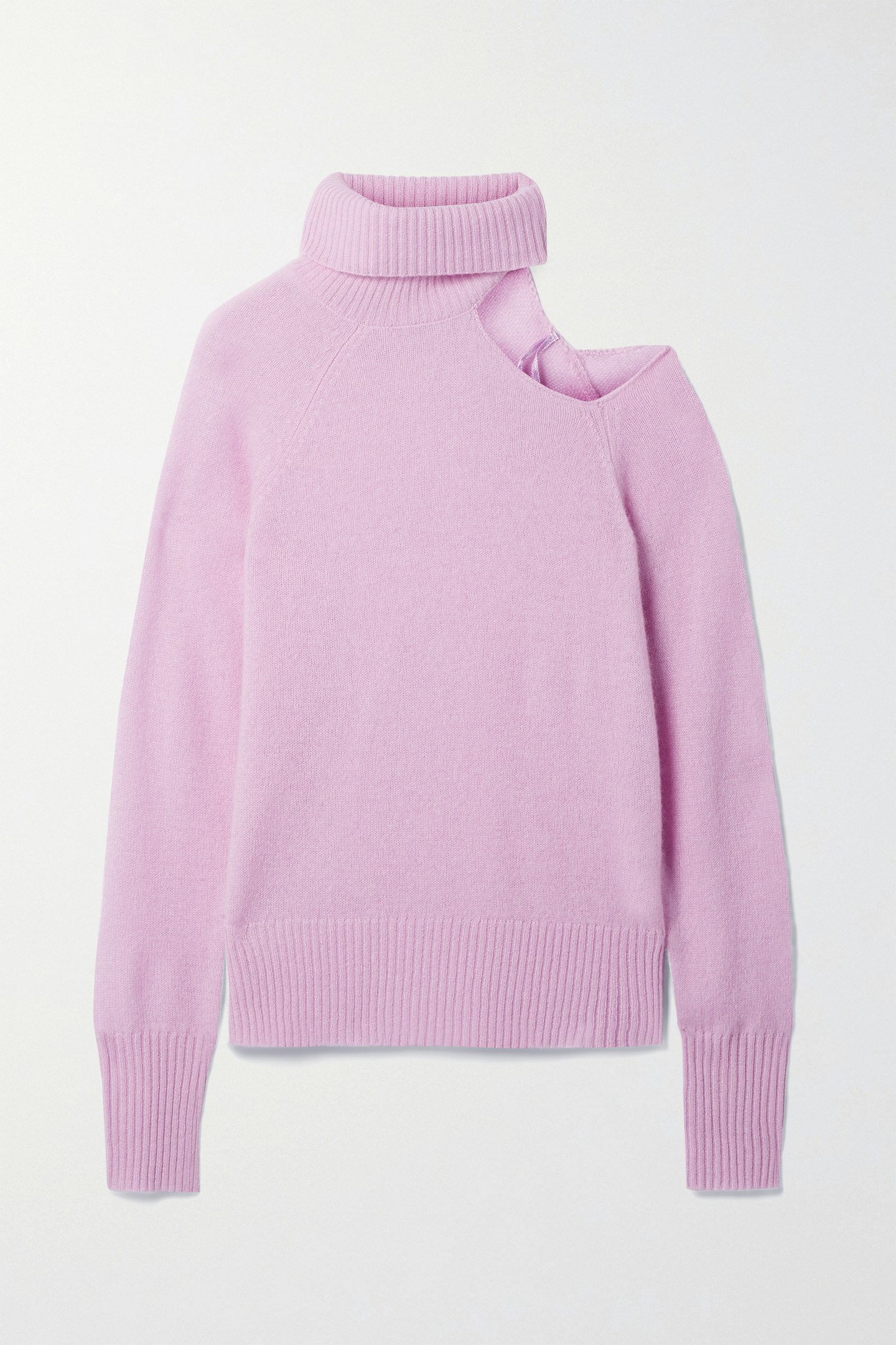 Skin, Phoebe cutout cashmere turtleneck sweater, £235