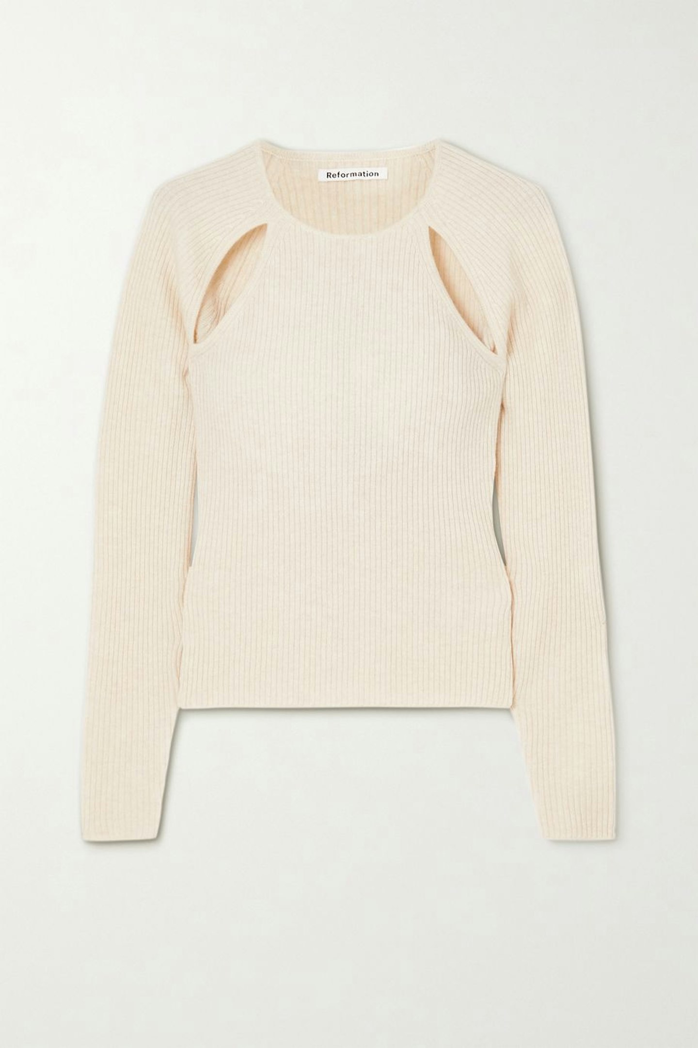 Reformation, Basilica Cashmere Sweater, £215