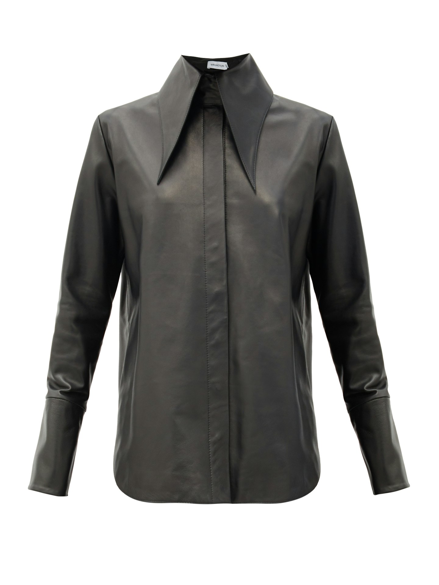 llar leather shirt, £795