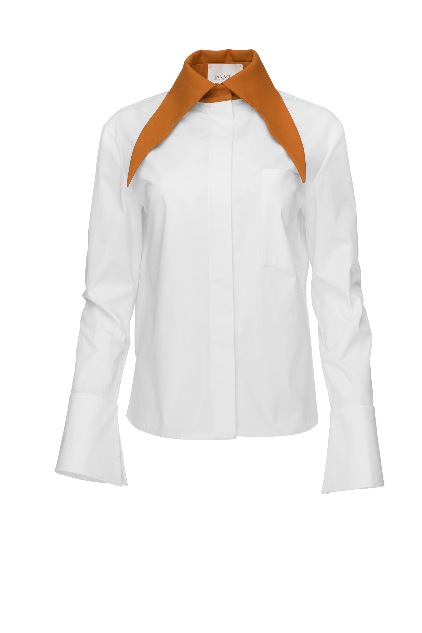 Janashia at Cult Mia, White Shirt With Collar, £205