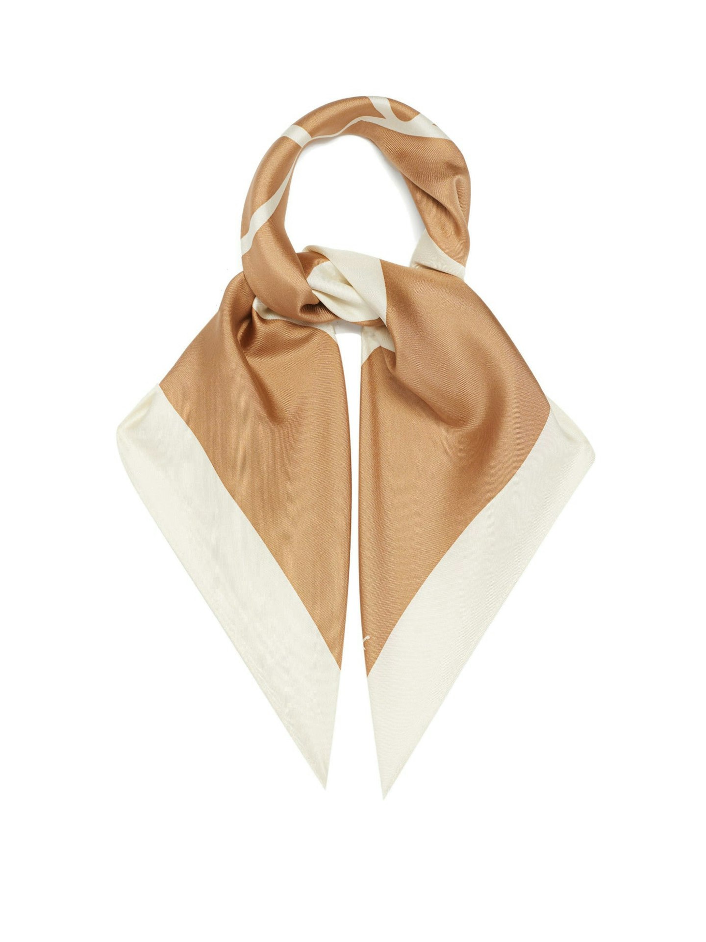 LeScarf, No.24 monogram-print silk scarf, £80