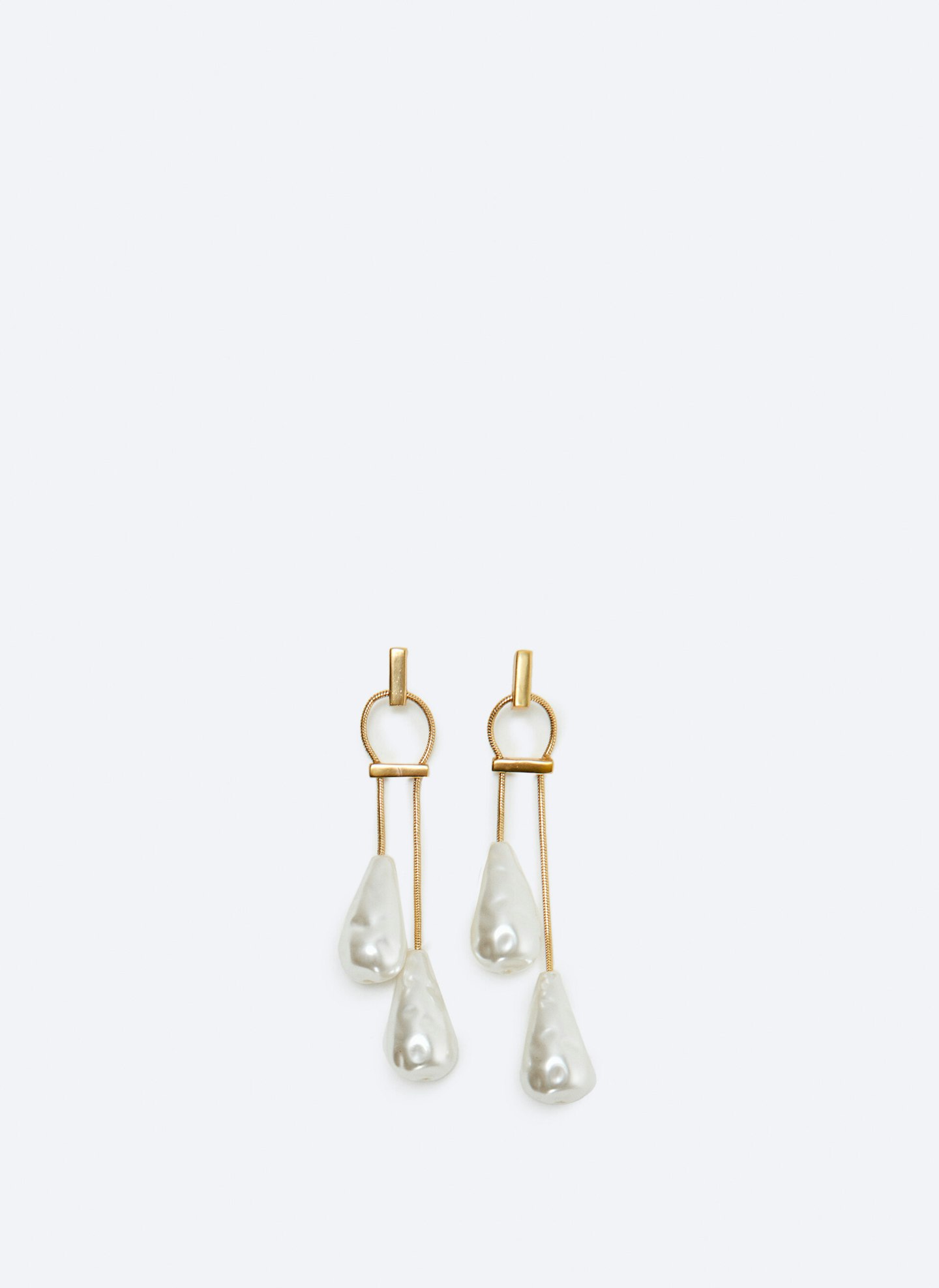 Uterque, Double Pendant Earrings, £50