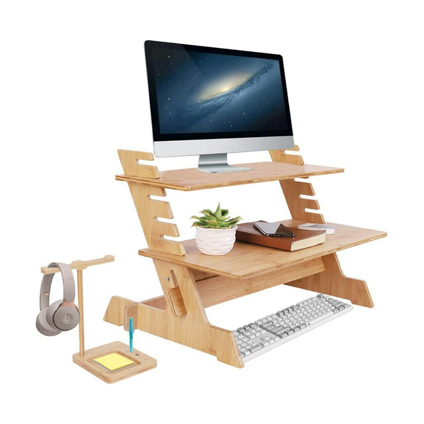 Ukmaster Wooden Adjustable Stand