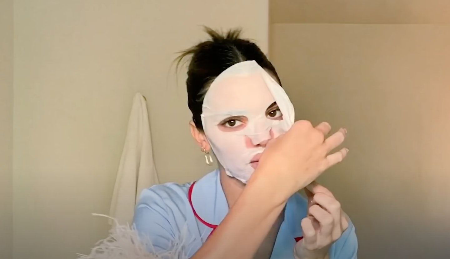Kendall Jenner in her YouTube video for Beauty Secrets | Vogue
