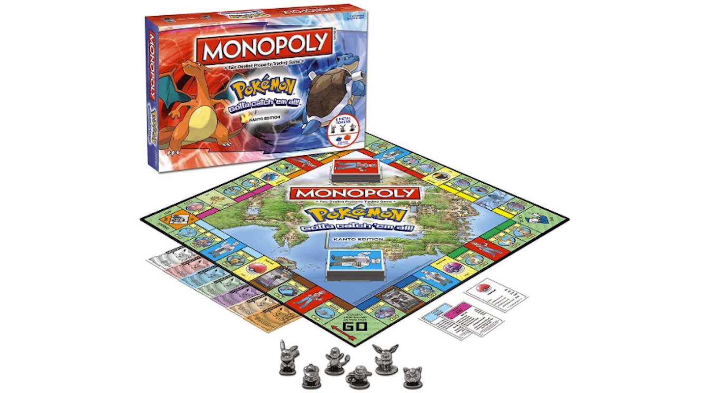 Pokemon Monopoly, Kanto Edition