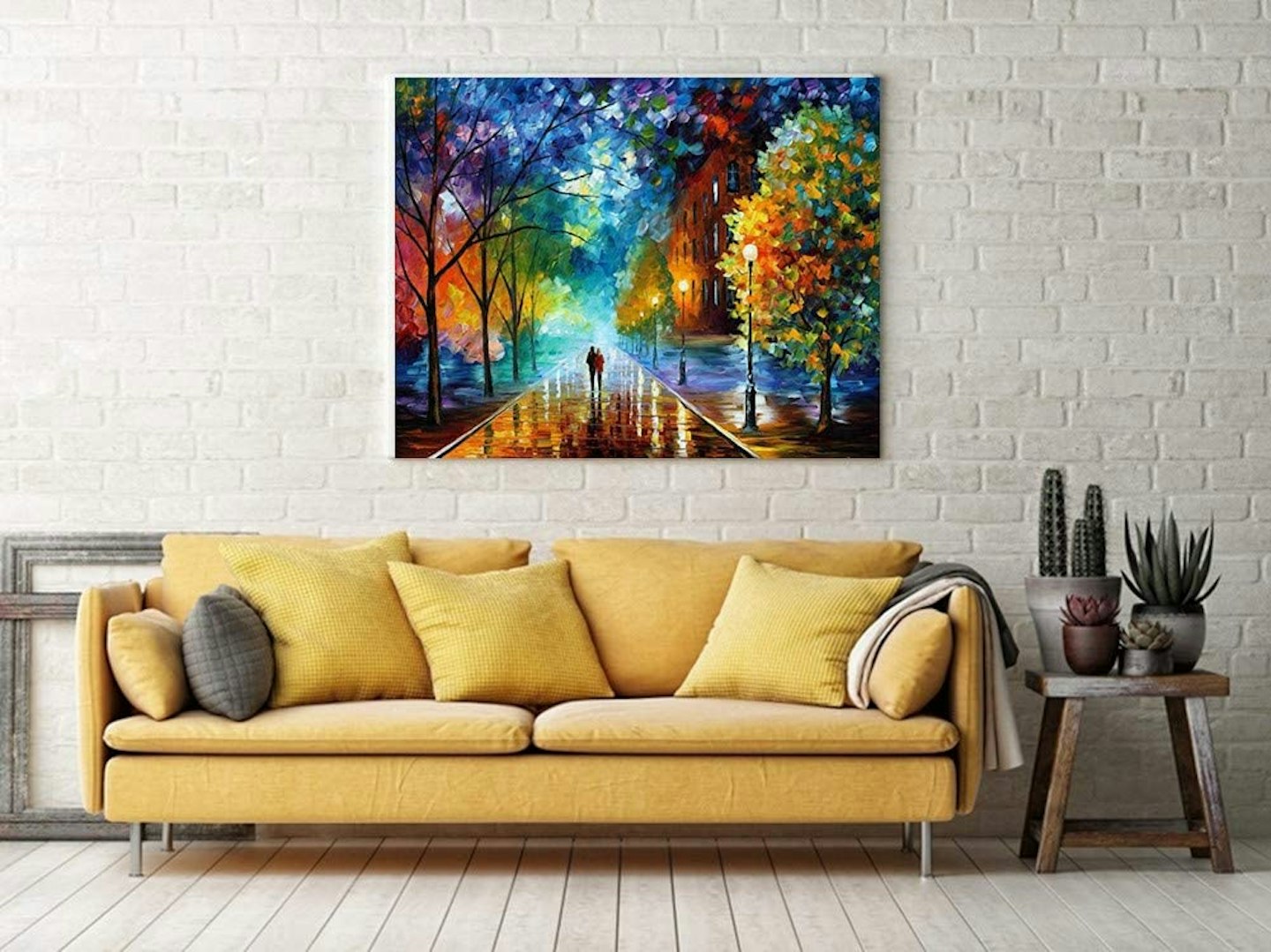 Extra Large Wall Art, Street Art Canvas Art Print, Living Room Wall Art,  Game Room Décor, Colorful Gift for Teenager, Gift for Him 