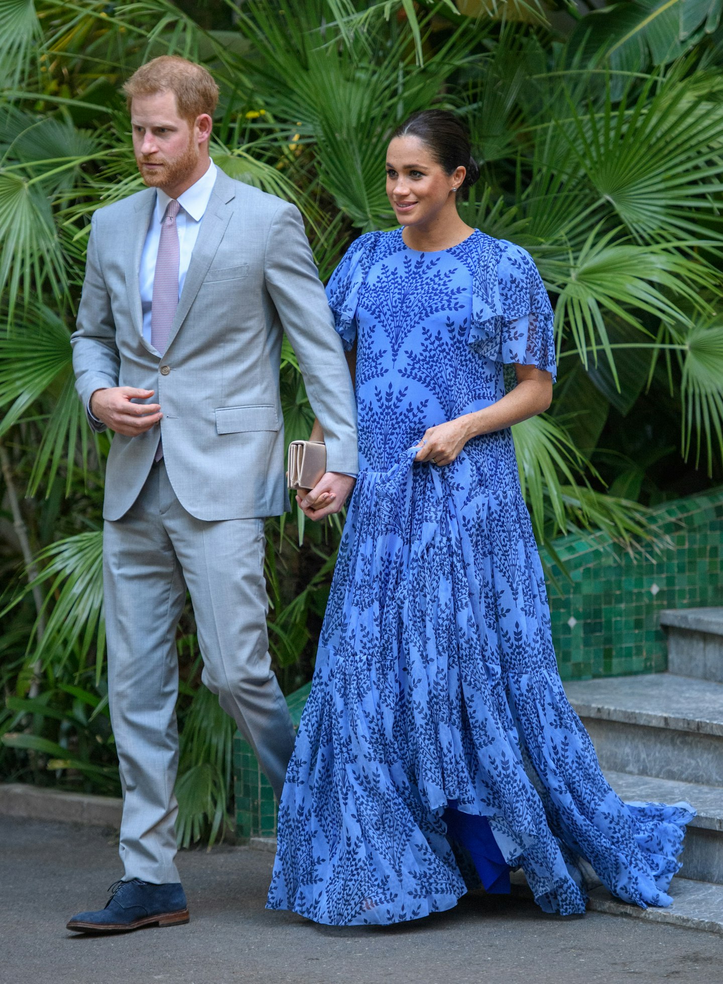 Meghan Markle and Prince Harry in Morocco