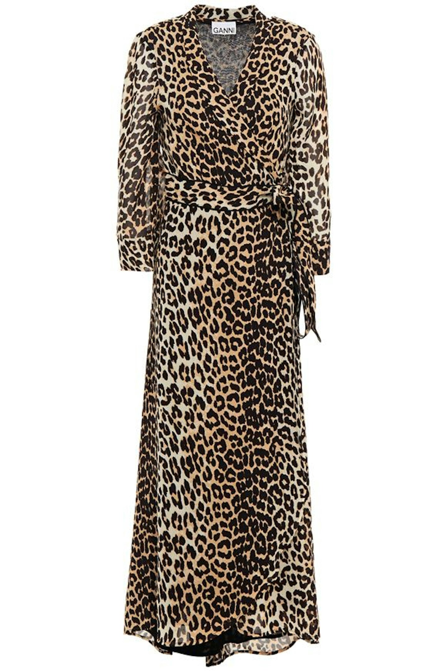 The Ellie, Leopard Print Wrap Dress, £118