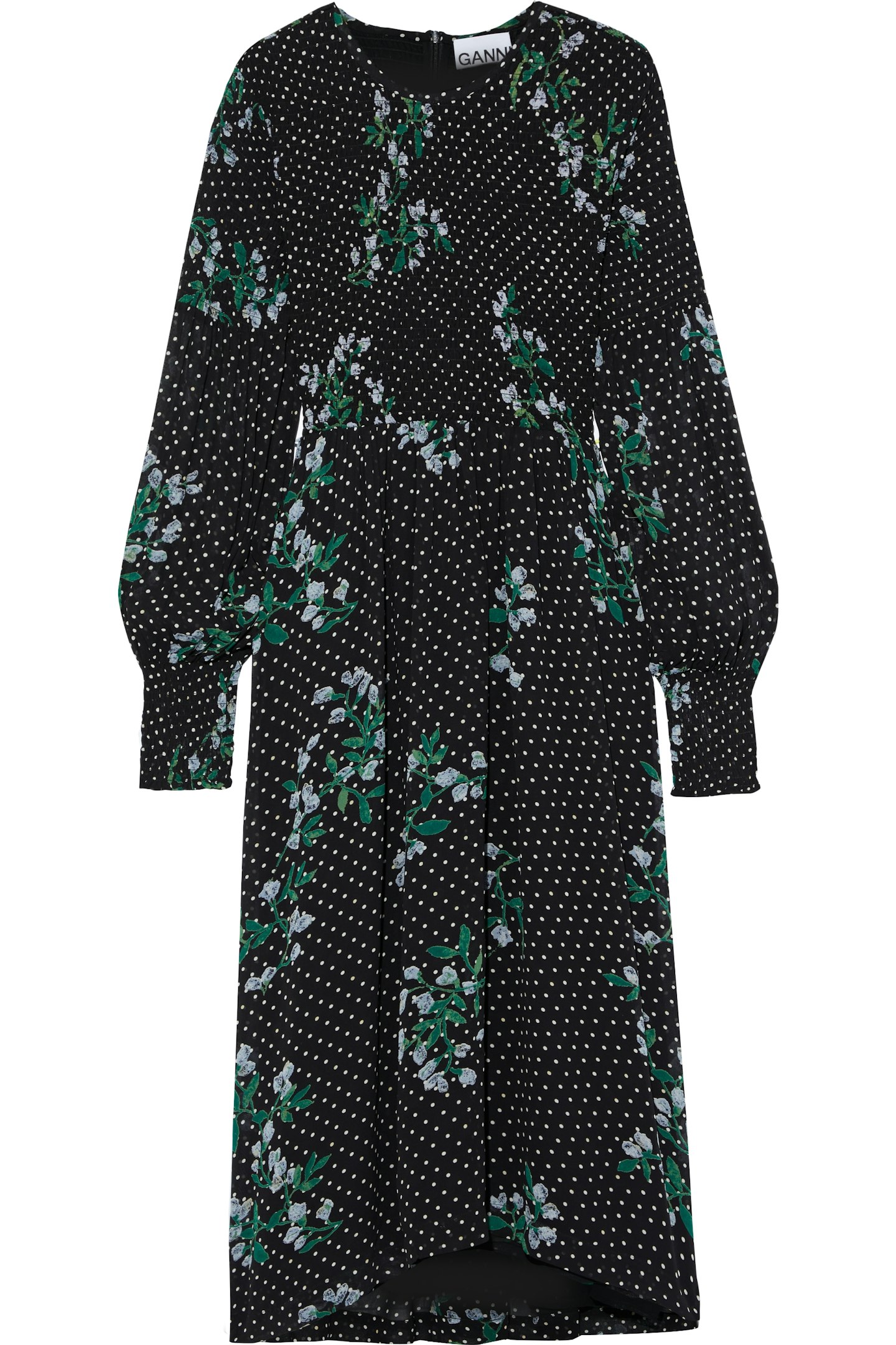 The Vikki Shirred Chiffon Midi Dress, £112