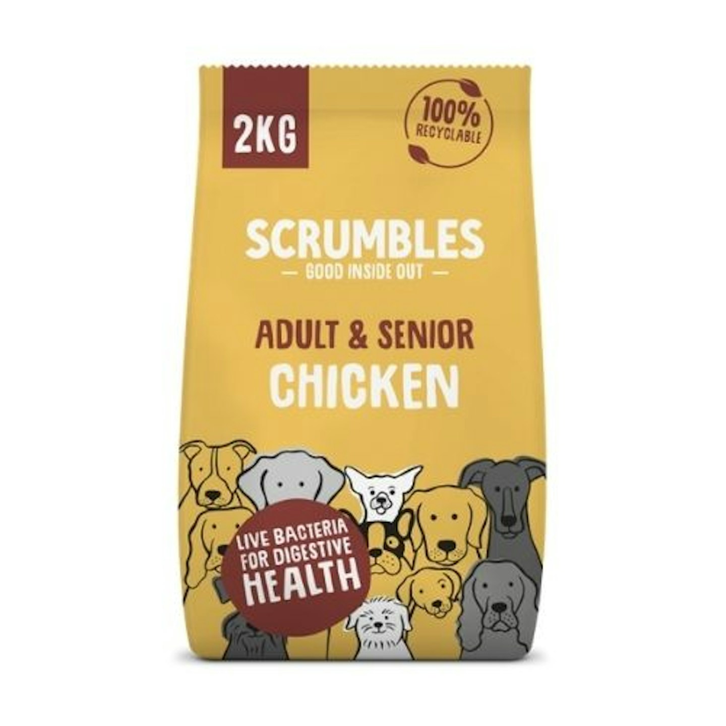 Scrumbles Dry Dog Food bag