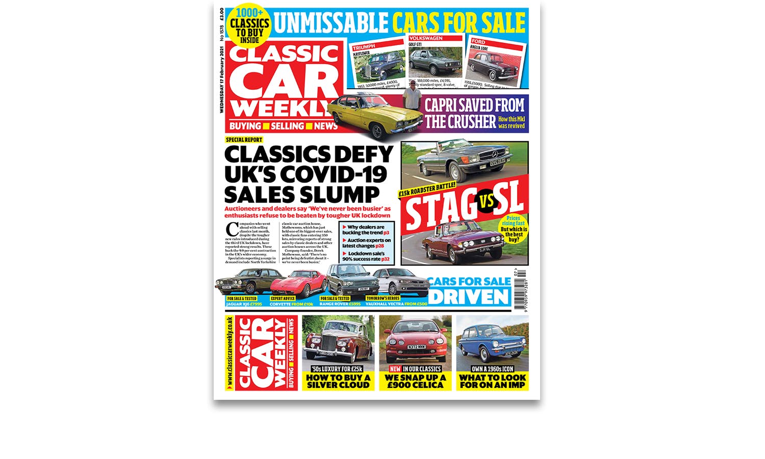 Classic Car Weekly 17 February 2021 channel name