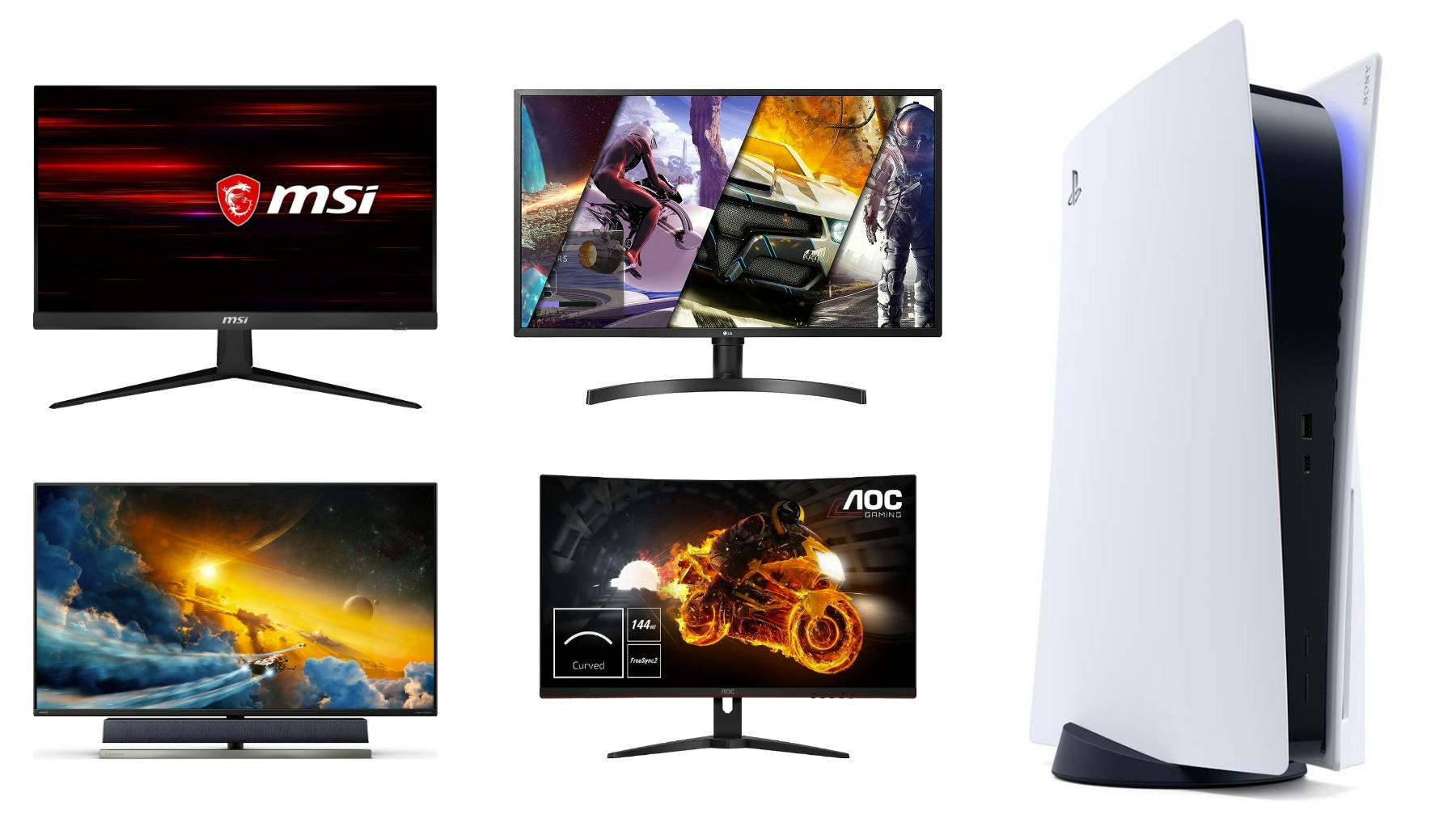 best curved gaming monitor for ps5