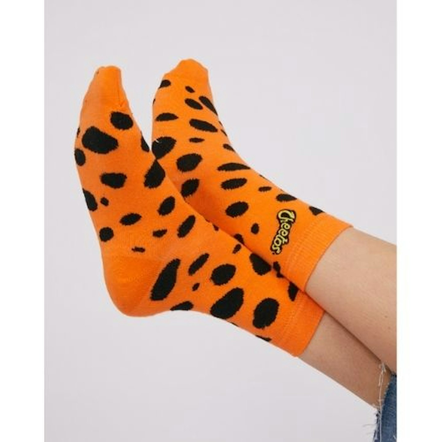 Cheetos x Skinnydip Cheetah Socks
