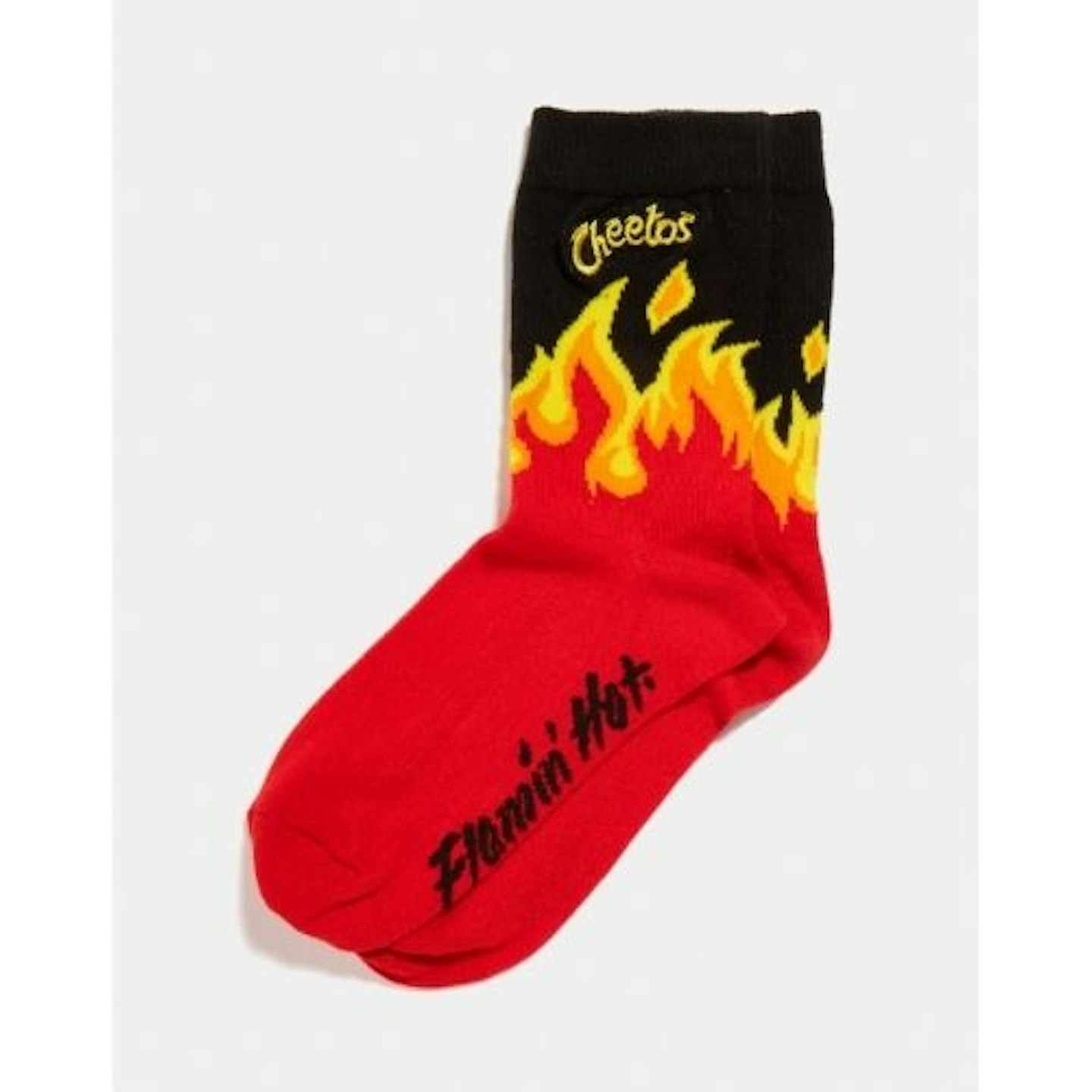 Cheetos x Skinnydip Flamin’ Hot Socks