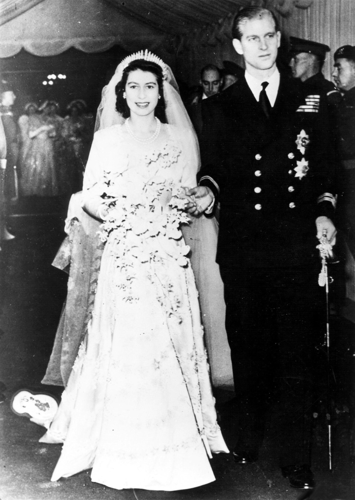 Elizabeth II and Prince Philip wedding