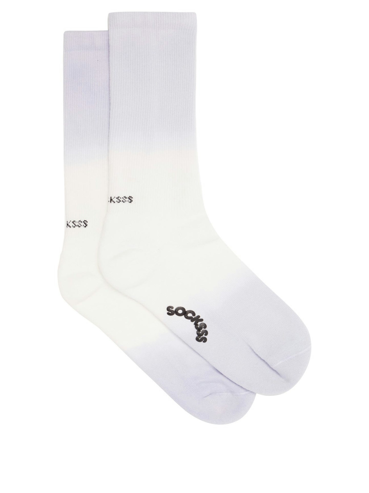 Socksss, Lance's Right Dip-Dyed Organic Cotton-Blend Socks, £27