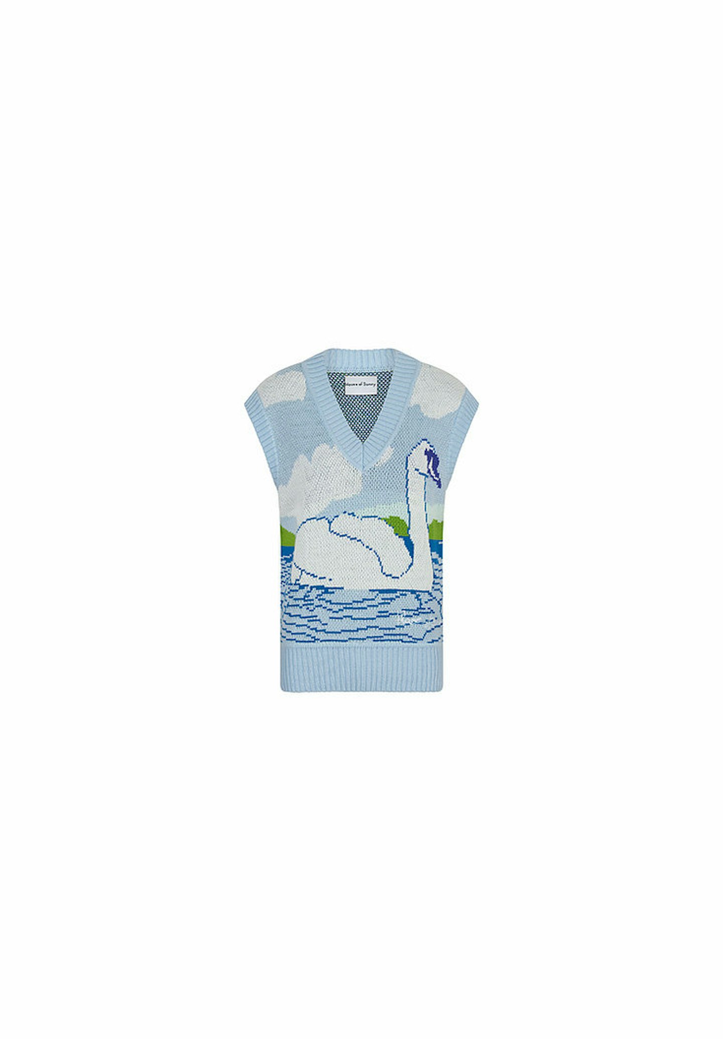 House of Sunny, Swan Sweater Vest, £69.60