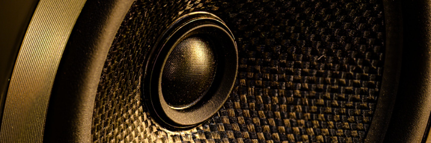 Speaker close-up