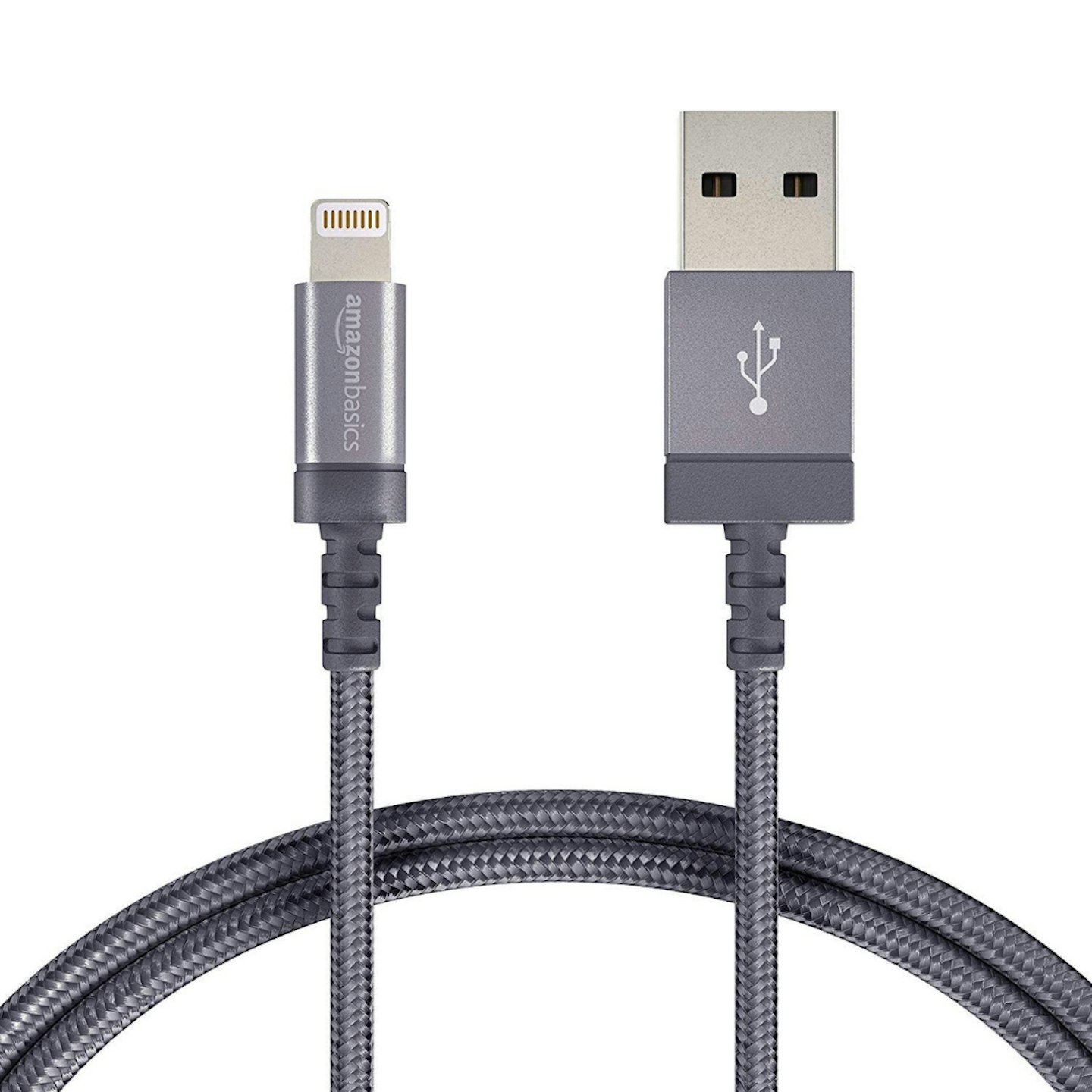 AmazonBasics Apple Certified Nylon Braided Lightning to USB Cable