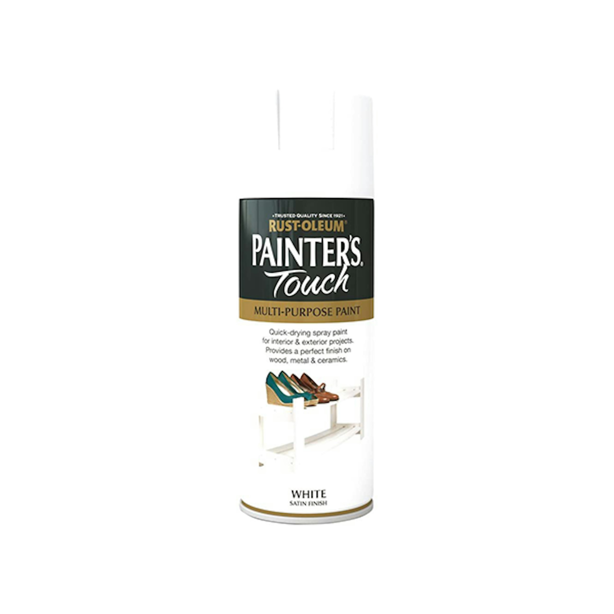 Rust-Oleum Painters' Touch Spray Paint, Satin White