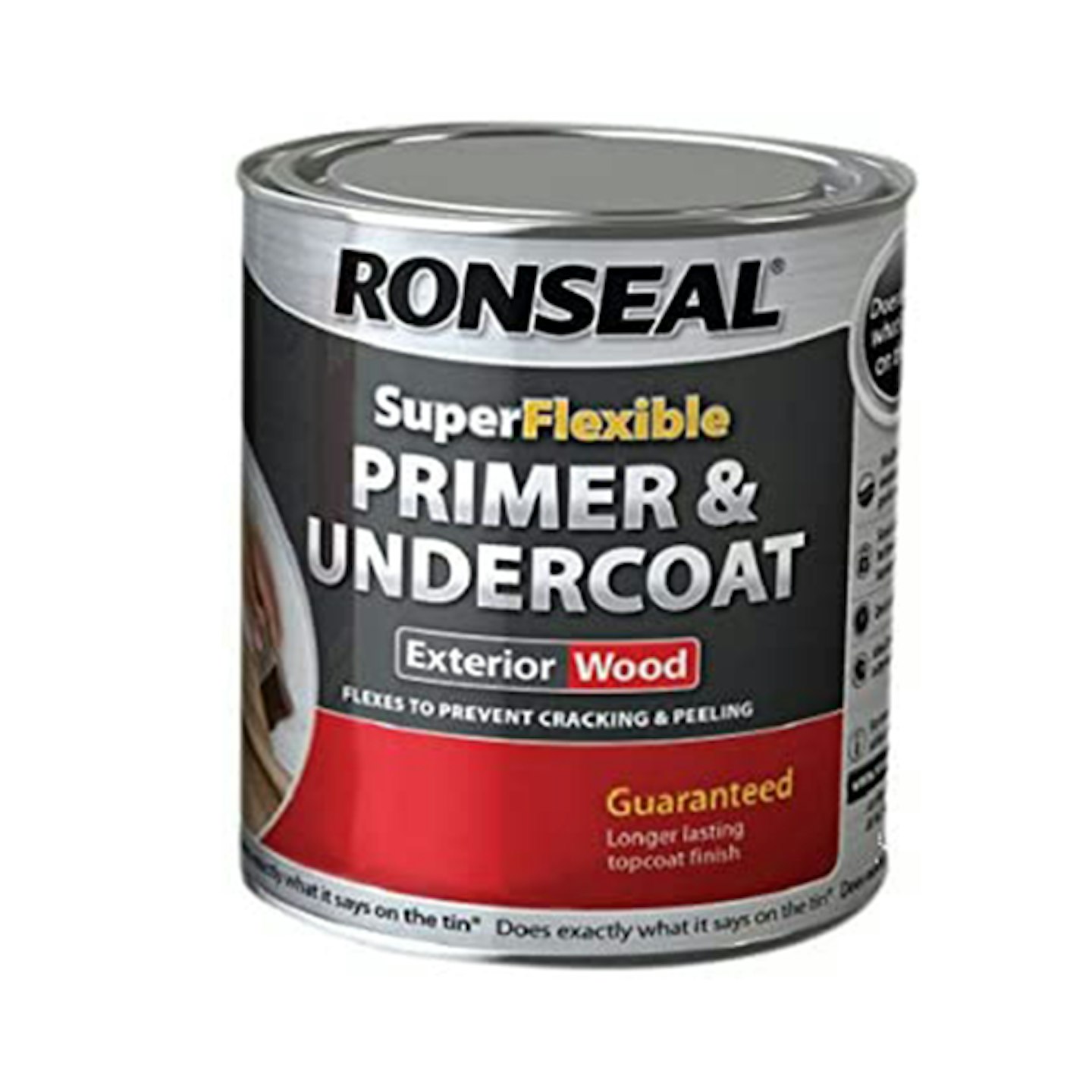Ronseal Super Flexible Wood Primer and Undercoat, Grey