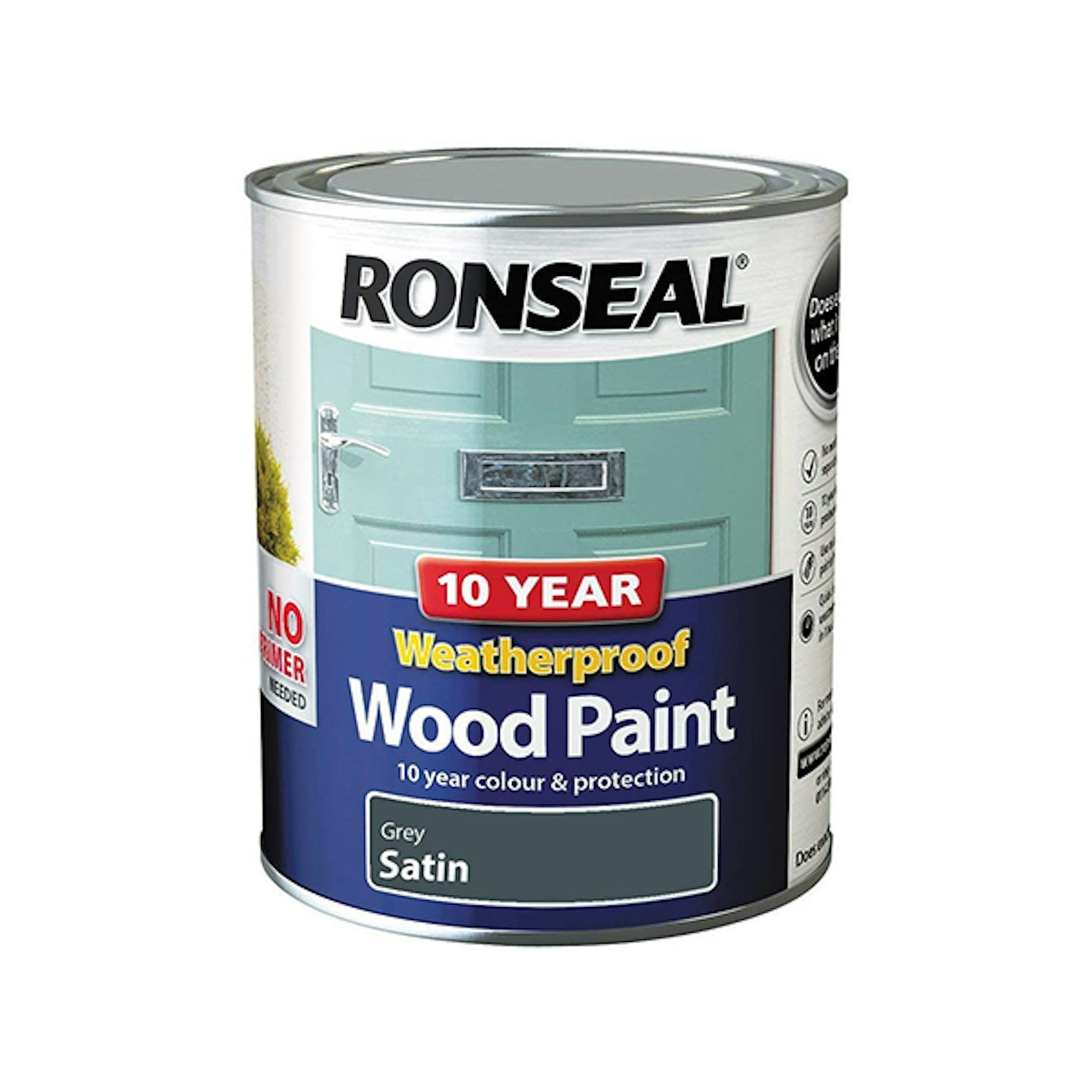 Ronseal 10 Year Weatherproof Paint, Grey