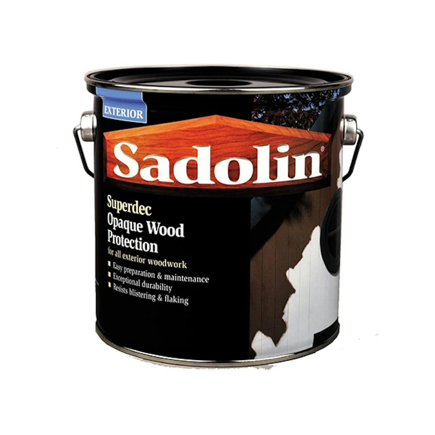 Sadolin Woodstain Superdec Opaque Wood Protection, Black
