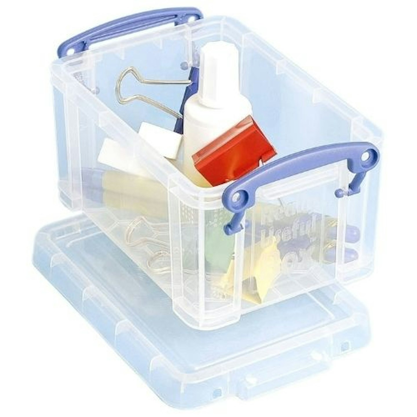 Really Useful Storage Box 0.7 Litre Clear (Pack of 8)