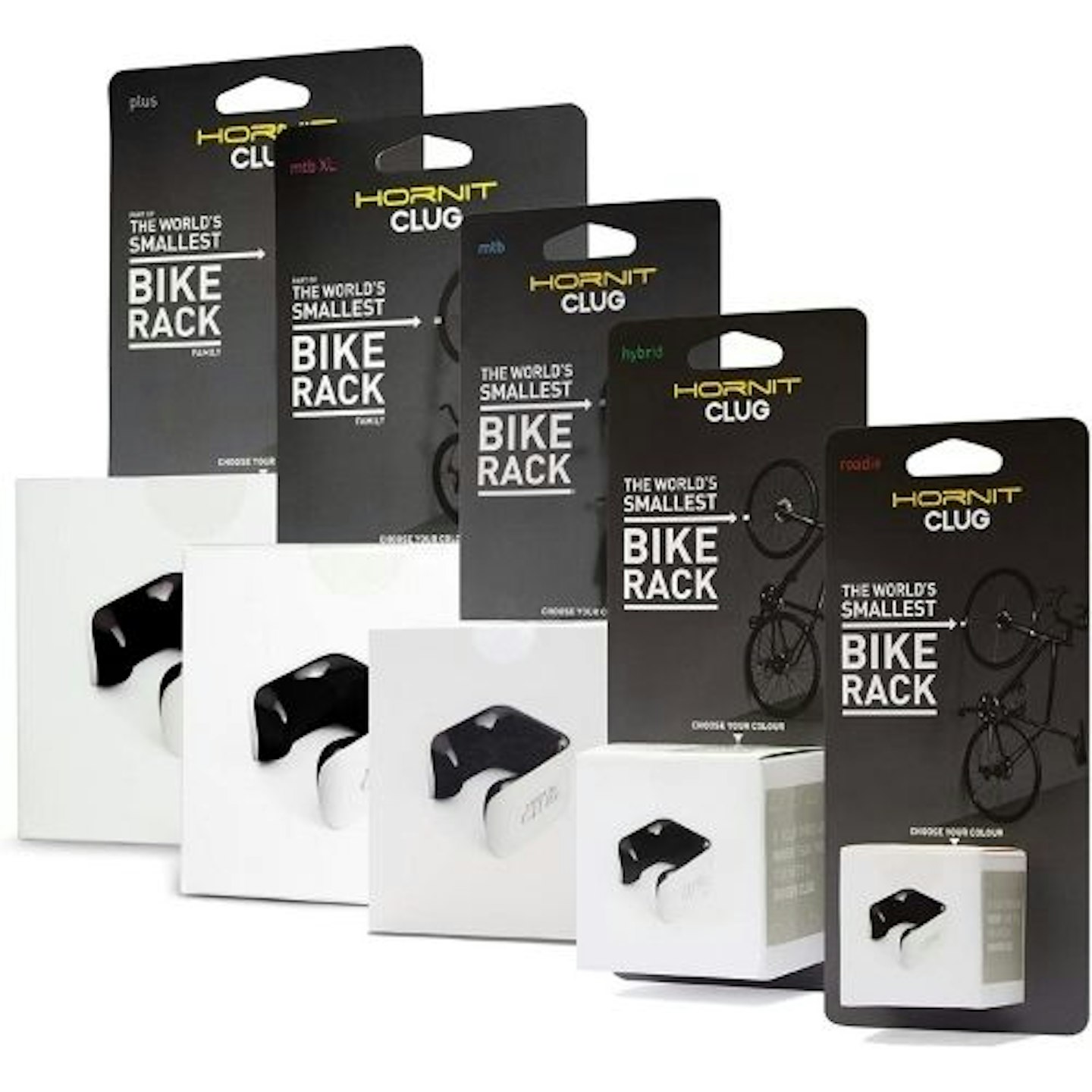 Hornit CLUG Bike Rack Wall Mounted | 5 Sizes