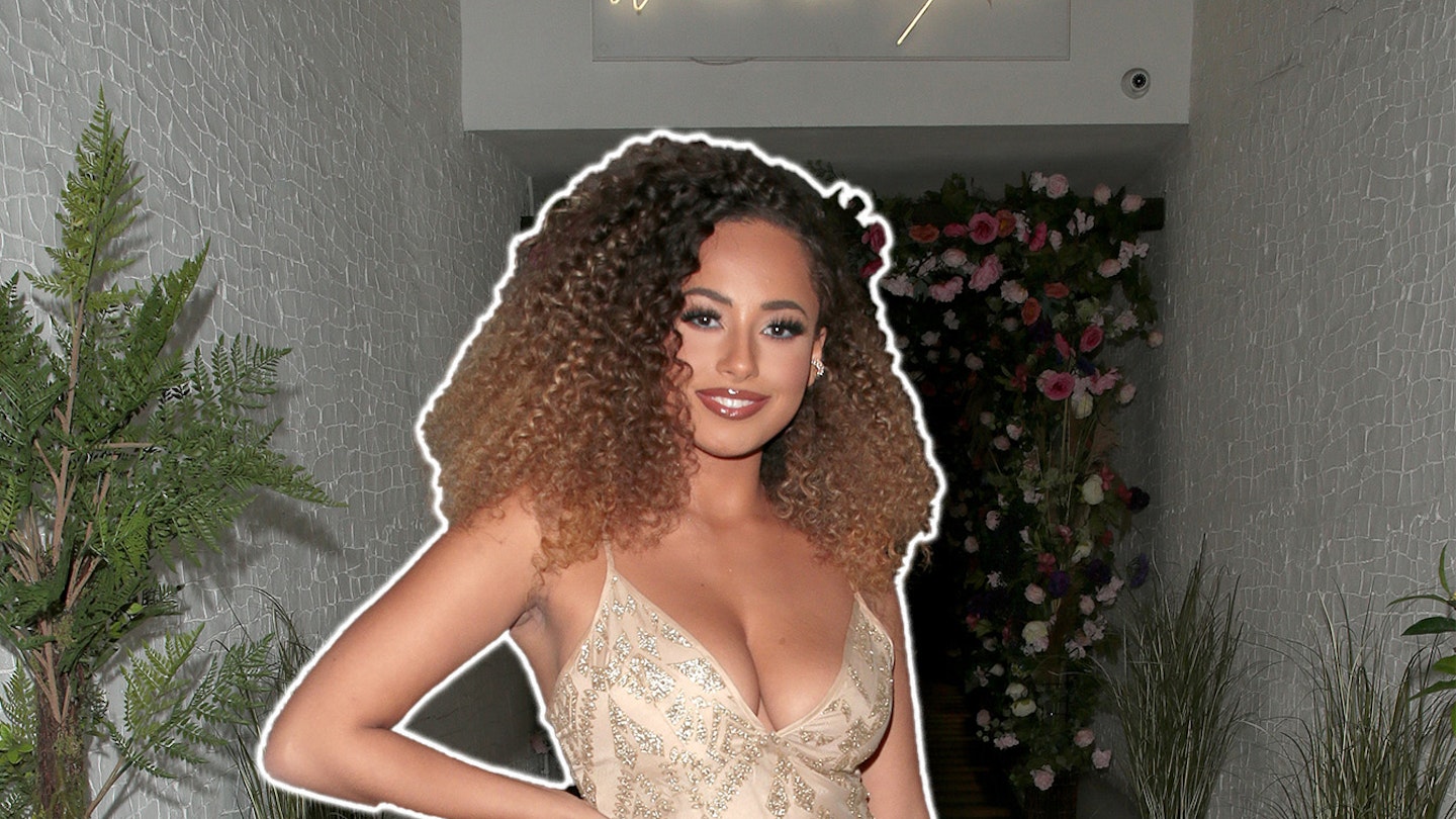 Amber Rose Gill attends Amber Rose Gill X Misspap party collection launch dinner at Restaurant Ours on November 19, 2019