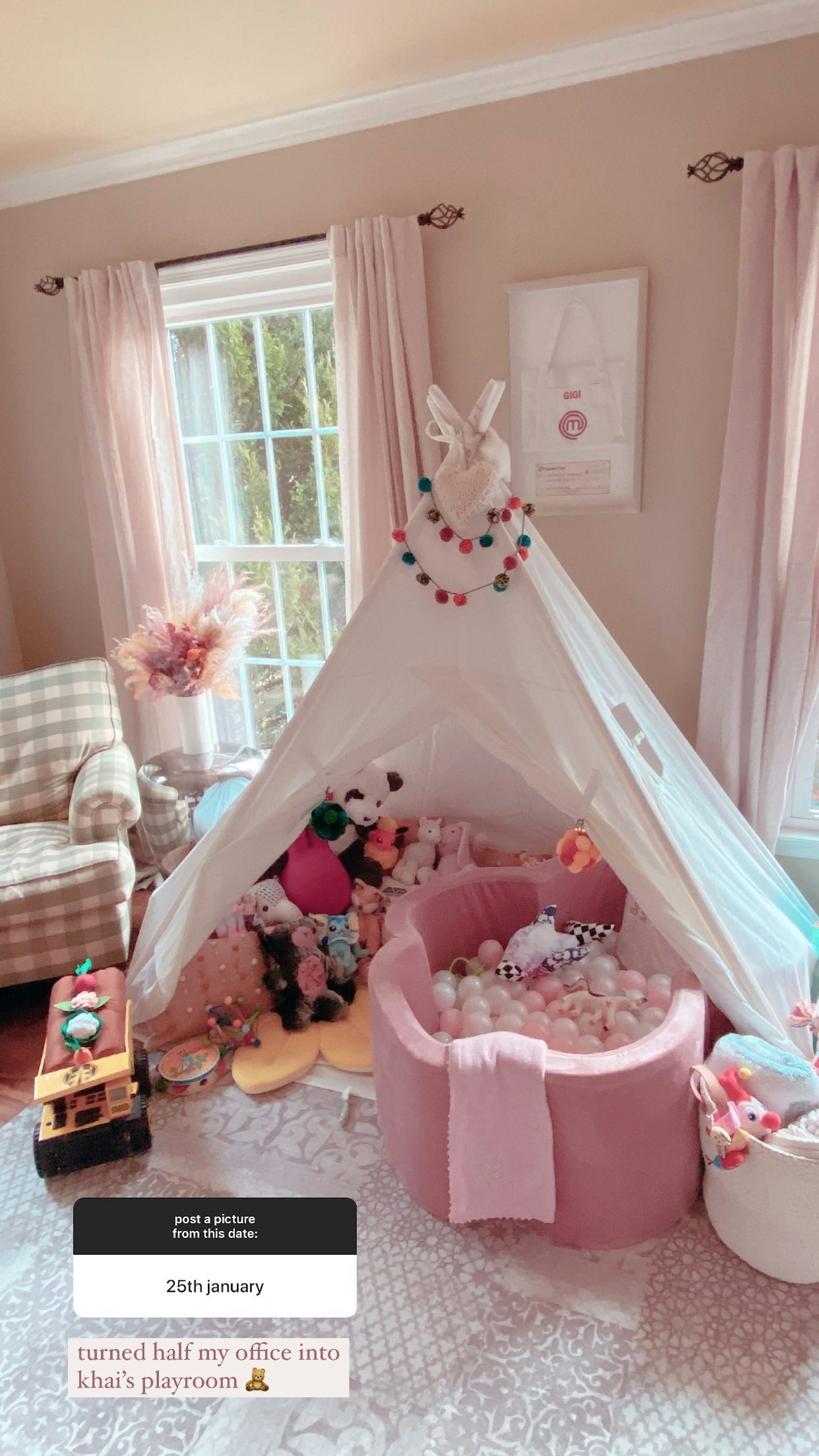 Gigi Hadid nursery