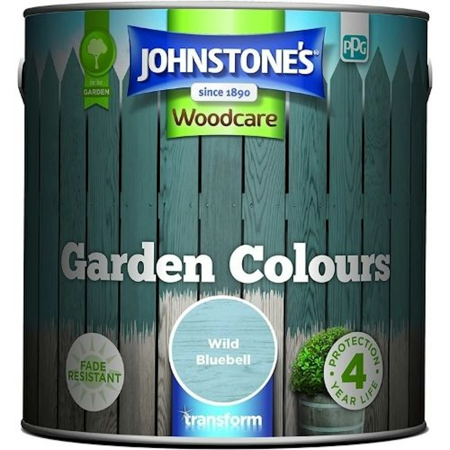 Johnstone's 309287 Garden Colours, 2.5 Litre, Wild Bluebell