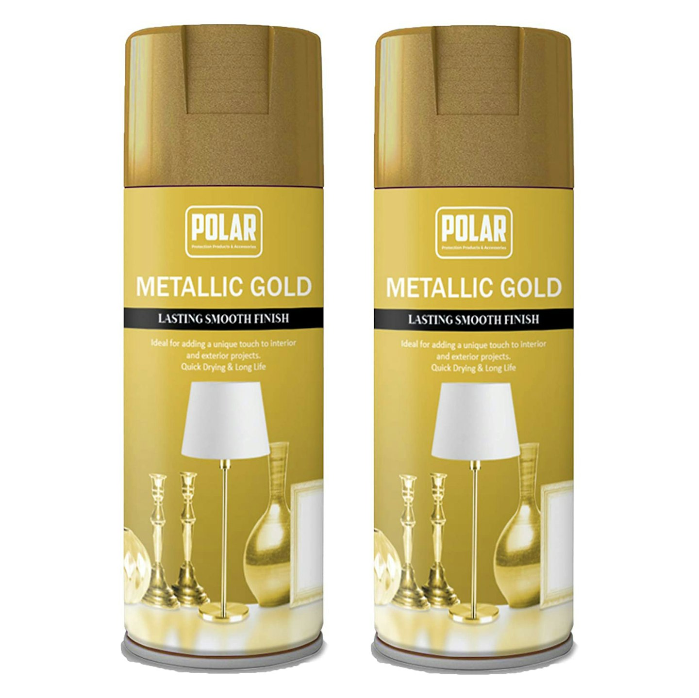 Polar Premium Gold Metallic Spray Paint