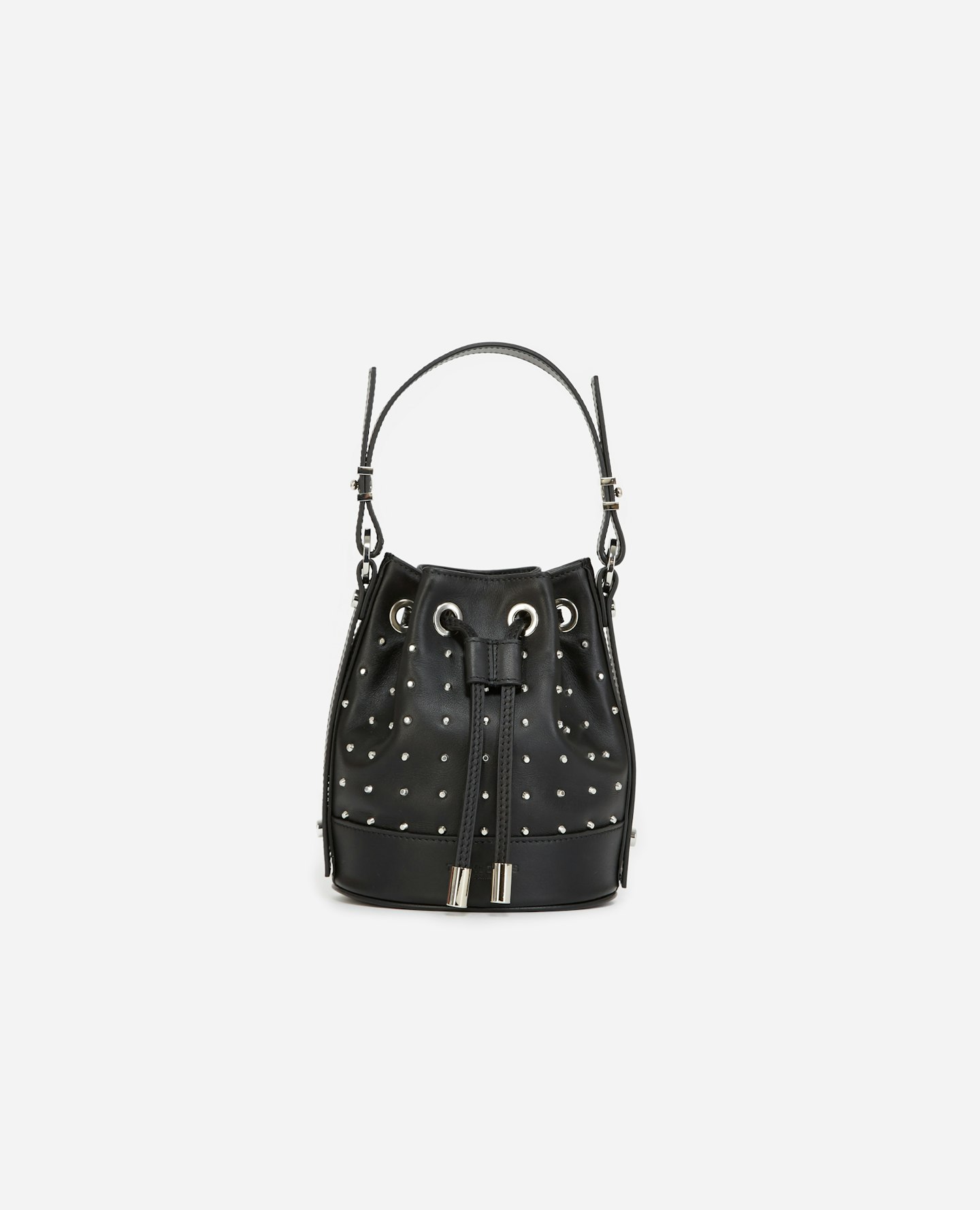 The Kooples, Studded Nano Tina Bag In Smooth Black Leather, £280